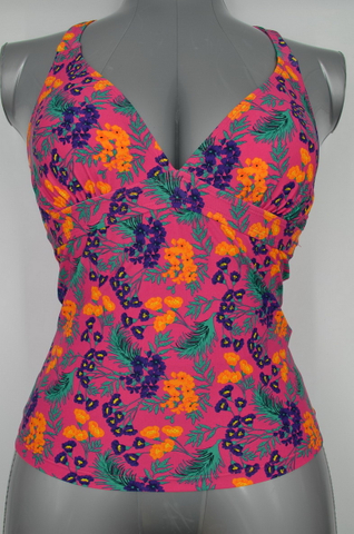 OEM Ladies 'Floral Halter Tankini Top (JMC41014)