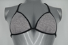 OEM Heathered Triangle Bikini sett med kontrastbinding (JMC41018)