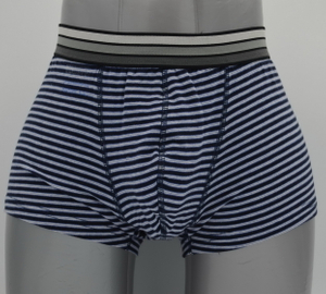 OEM Men's Army & White White Stripe Boxer Whorts con cintura elástica suave (JMC11016)