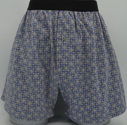 OEM férfi nyomtatott jó pamut kötött boxer, gombléccel (JMC11074)