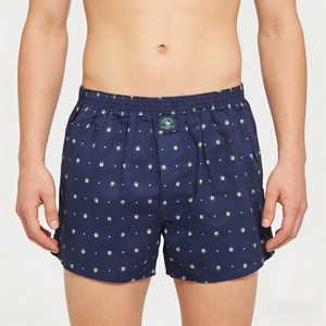 OEM Men's 100% Cotton Woven Lounge Boxers