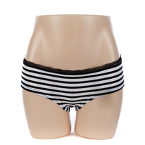 Lady Stripe Print Cotton Briefs (JMC24114)