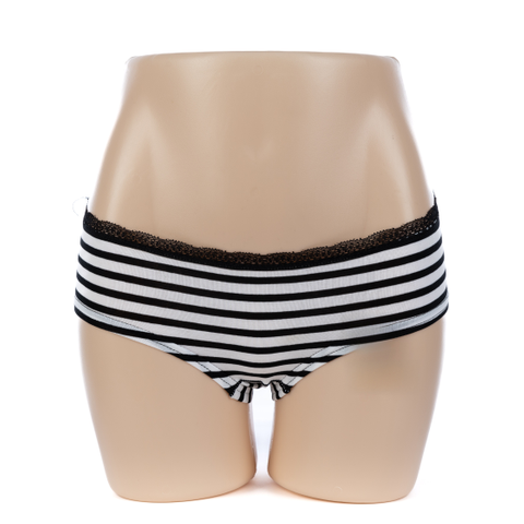 Lady Stripe Print Cotton Briefs (JMC24114)