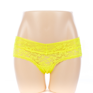 Womens Nylon Lace Brief Underwear (JMC22002)