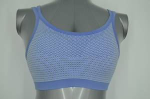 High Quality OEM Ladies Seamless Sport Bra with padded cup (JMC29005)