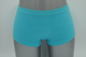 Custom OEM Women Comfortable Seamless Solid Color Lady Boxer (JMC28005)