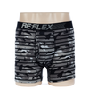 Customized 91% Nylon 9% Elastane Men's Black Print Boxer (JMC11027)
