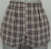 OEM Custom Woven 100% Cotton Flannel Plaid Boxers (JMC11076)