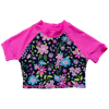 OEM Girl's Vibrant Floral Two-Piece Rash Guard Set