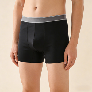 OEM Men's 90% Polyester 10% Elastane Compression-Fit Boxers