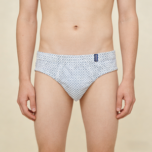 OEM Men's 100% Pure Cotton Heritage Print Briefs