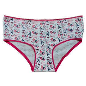 OEM Girl's Parisian Bear Boutique Cotton Brief