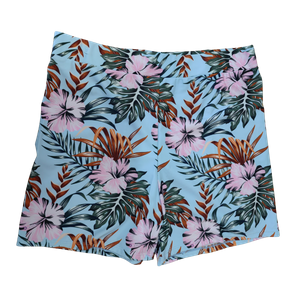 OEM Boys Tropical Hibiscus Swim Trunks