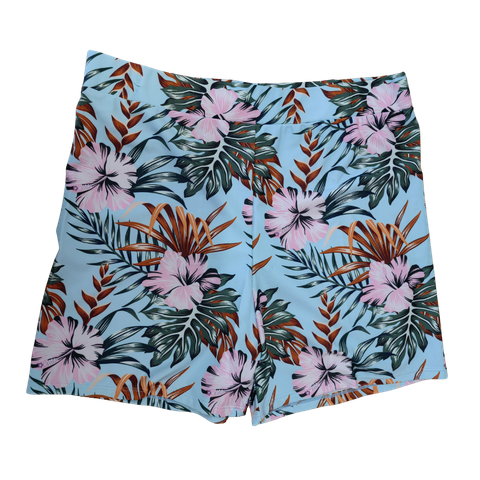 OEM Boys Tropical Hibiscus Swim Trunks