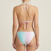 OEM Women's Pastel Gradient Ombre Triangle Bikini Set