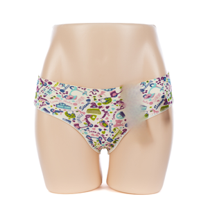 Fashion Women's Nylon Print Thong (JMC24041)
