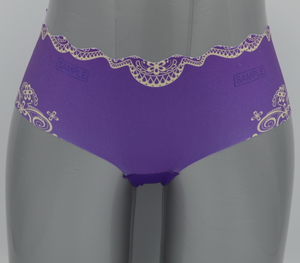 OEM Customize Lady's Seamless Print Brief (JMC21010)