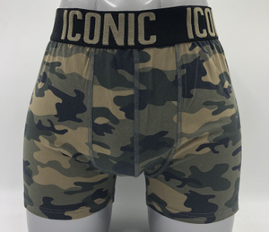 Comfortable Men's Camo Print Cotton Boxer (JMC11114)