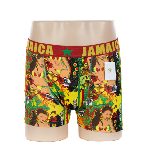 Mtindo wa mitindo wa mitindo ya kuchapisha Polyester Boxer (JMC11034)