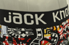 Men’s Printed Boxer Brief with Double-Layer Pouch and Jacquard Waistband (JMC11005)