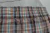 OEM Custom Woven 100% Cotton Flannel Plaid Boxers (JMC11076)