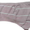 OEM Girl's Mauve Meadow Striped Ribbon Brief