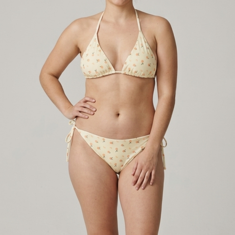 OEM Women's Tropical Print String Bikini Set