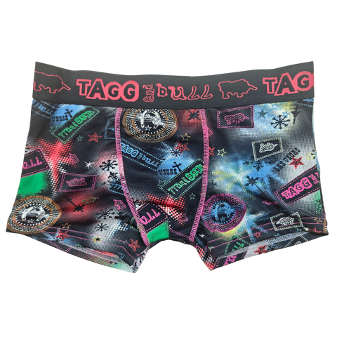 OEM Boy's Vibrant Performance Print Boxer Briefs