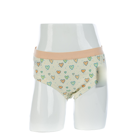  Girls Cotton Print Brief With OEM Service (JMC41006)
