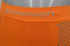 Custom Men's Jacquard Logo Waistbandseamless Boxer (JMC14008)
