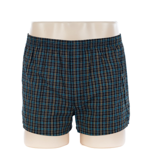 Men's Stripe Print 100% Cotton Woven Boxer (JMC11079)