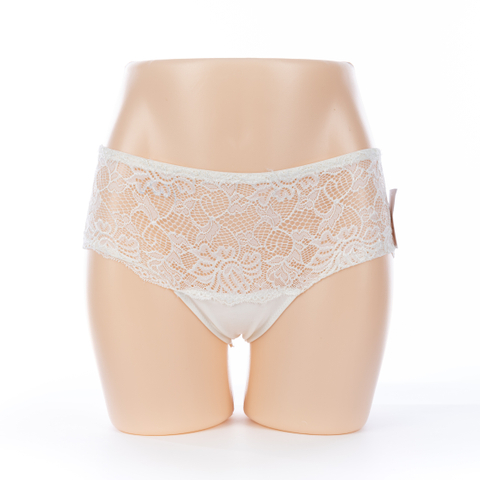 Lace ya Womens na Pamba Crotch (JMC22003)