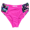 OEM Girl's Vibrant Floral Two-Piece Rash Guard Set