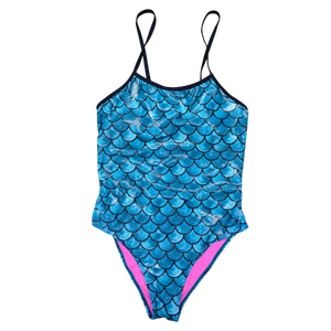 OEM Mermaid Scale Cut-Out Girls Swimsuit