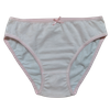 OEM Girl's Soft Pastel Striped Pure Cotton Panty