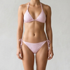OEM Women's Blossom Pink Eyelet Triangle Bikini
