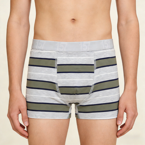 OEM ерлерге арналған мақтадан жасалған стрейч боксшы трикотажы