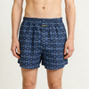 OEM Men's "MEN'S CLUB" Classic Woven 100% Cotton Boxers