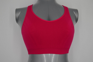 Cutom OEM Ladies Seamless Sport Top With Logo(JMC29003)