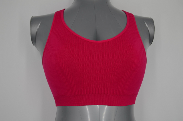 Cutom OEM Ladies Seamless Sport Top With Logo(JMC29003)