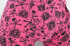 OEM Men's impresso Cotton Stretcher - Gráfico de caveira rosa neon (JMC11045)