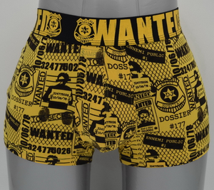 OEM Men's  'Wanted Poster ' Impresión Boxer Brief (JMC11033)