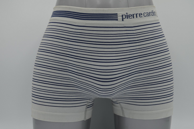 Custom Fashion and High Quality Men's Jacquard Waistband And Strip Seamless Boxer Shorts (JMC1400)