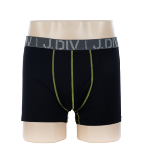 OEM Plus Size Men's Solid Black Nylon Boxer (JMC11021)