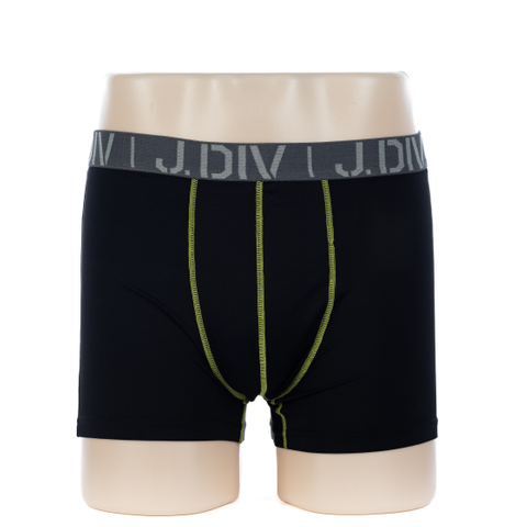 OEM Plus Size Men's Solid Black Nylon Boxer (JMC11021)