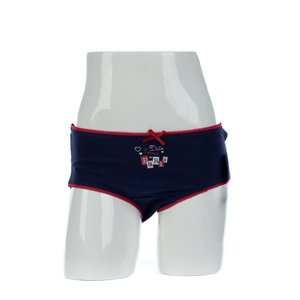Young Girl's Cotton Brief With Print (JMC41007)