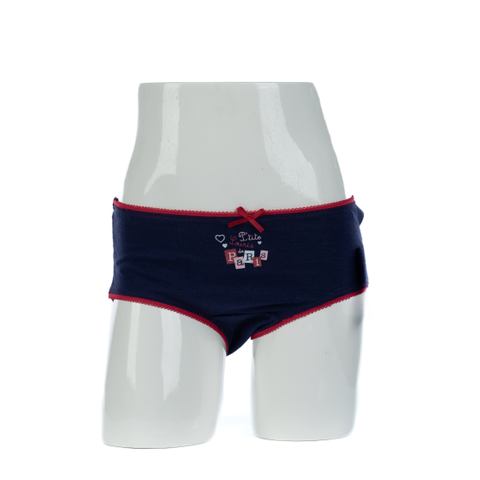 Young Girl's Cotton Brief With Print (JMC41007)