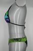 OEM -Gradienten -Print -Dreiecksbikini mit grafischem Bund (JMC41021)