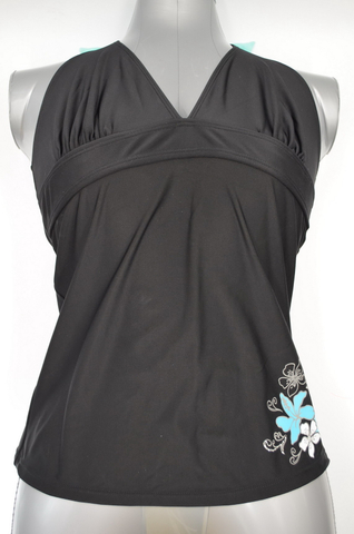 OEM Ladies 'Printed Halter Swim Top (JMC41013)