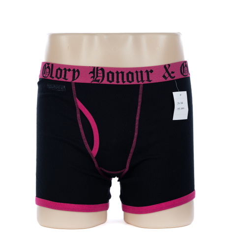 Boxer ya Pamba ya Wanaume na OpenFly na Jacquard Kinono (JMC11066)